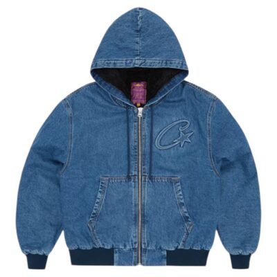 CORTEIZ RTW C-STAR DENIM WORKWEAR JACKET - BLUE