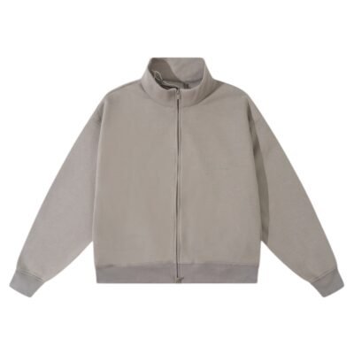 Fear Of God Essentials (Front) Fullzip Jacket “Grey”