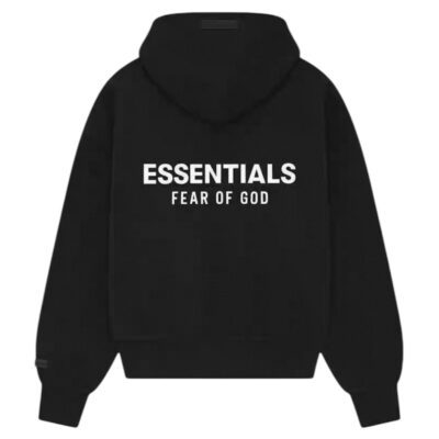 Fear of God Essentials Classic Hoodie “Jet Black”
