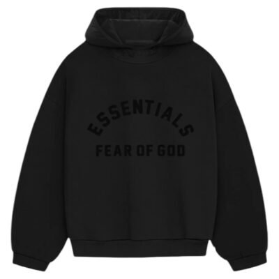Fear Of God Essentials Nylon Fleece “Jet Black”
