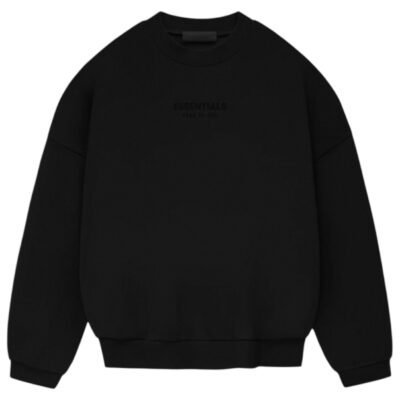 Fear of God Essentials Crewneck “Jet Black”