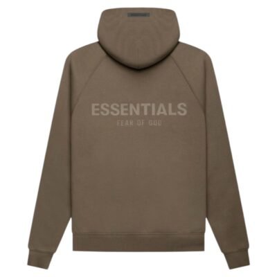 Fear of God Essentials On Back Pullover Hoodie “Harvest”