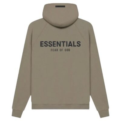 Fear of God Essentials On Back Pullover Hoodie “Taupe”
