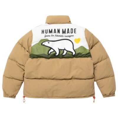 Human Made Polar Bear Down Jacket ‘Beige’