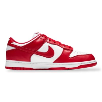 Nike Dunk Low “White University Red”