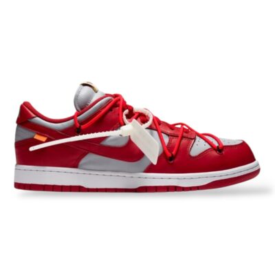 Nike Dunk Low x OFF White “University Red”