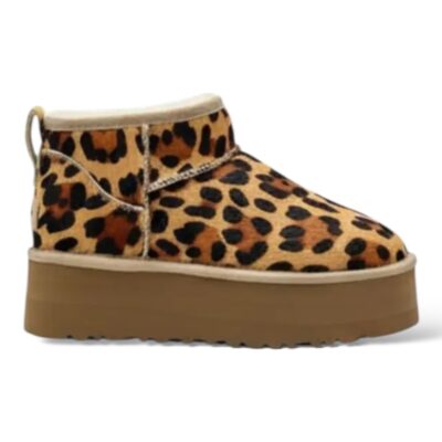 UGG Classic Ultra Mini Platform Suede - Leopard