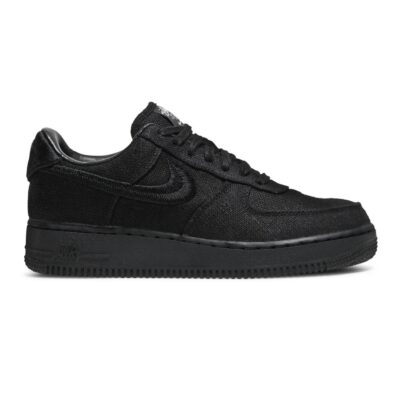Nike Stussy x Air Force 1 Low “Triple Black”