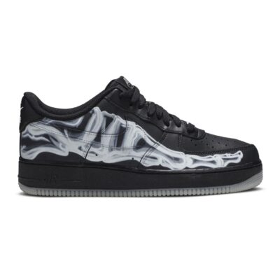 Nike Air Force 1 '07 QS “Black Skeleton”