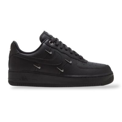 Nike Air Force 1 '07 LX “Black Silver Mini Swoosh”