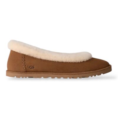 UGG Zora Ballet Flat “Chestnut”