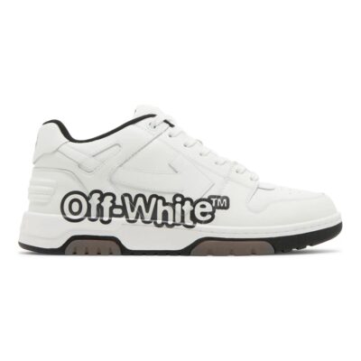 OFF-White Out of Office Low “Logo Print - White Black”
