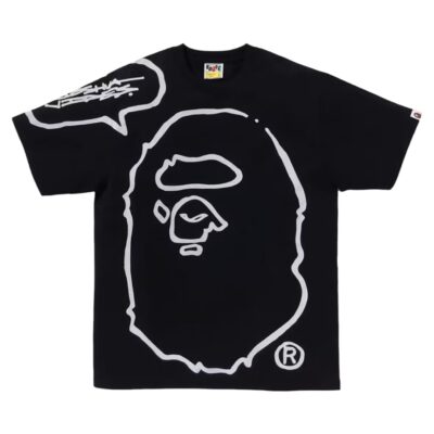 BAPE Joshua Vides Ape Head Tee “Black”