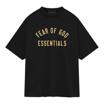 Fear of God Essentials Jersey Crewneck Tee “Black”