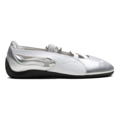 Puma Speedcat Ballet Flats “Silver”