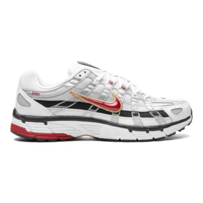 Nike P-6000 “Platinum Varsity Red”