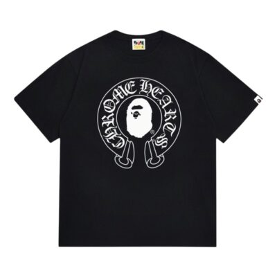 BAPE x Chrome Hearts Baby Milo Tee “Black”