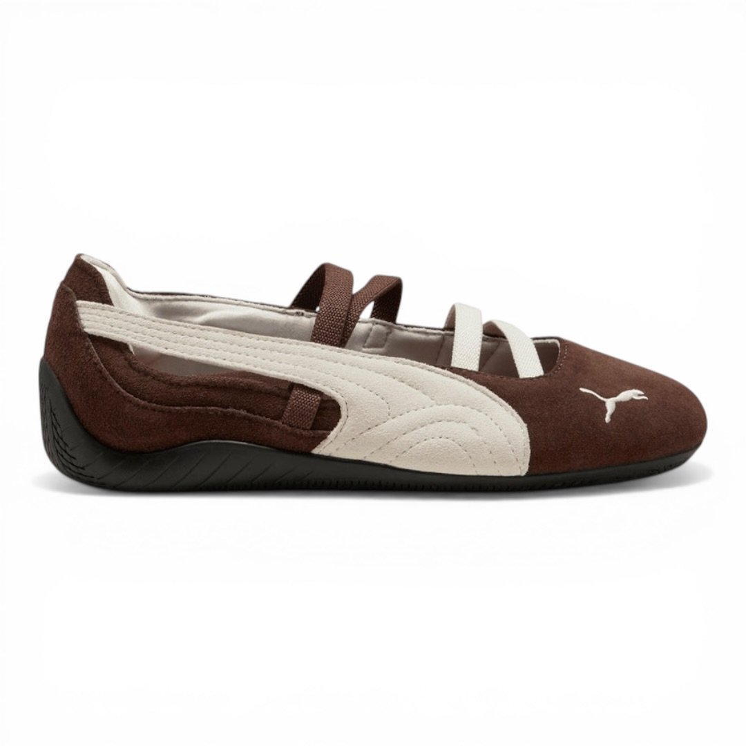 Puma Speedcat Ballet Flats “Chocoate/Warm White”