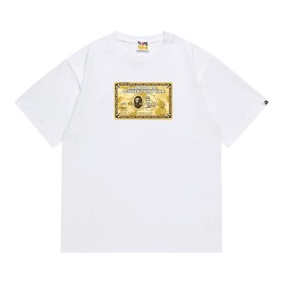 BAPE x OVO Card Tee “White”