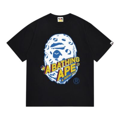 BAPE Moon Ape Head Tee “Black”