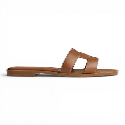 Hermes Oran Sandals “Gold”