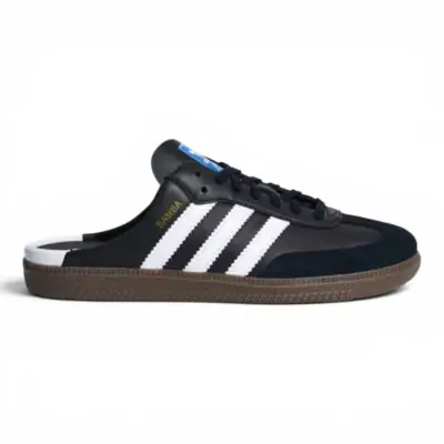 Adidas Samba OG Mule Shoes “Core Black/Cloud White/Gum”