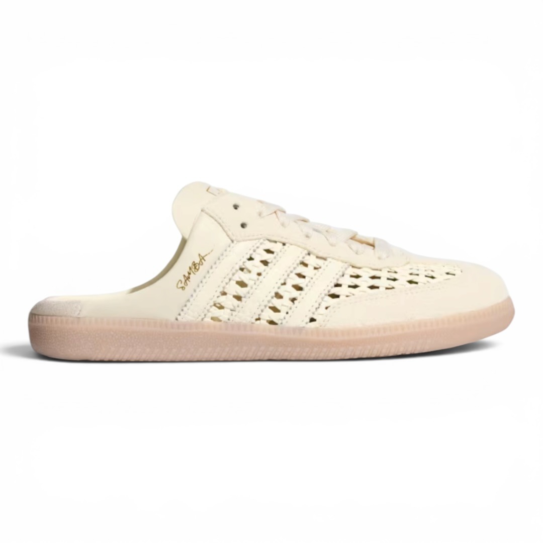 Adidas Samba OG Mule Shoes “Cream/White”