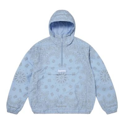 Supreme Reflective Bandana Anorak “Light Blue”