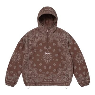 Supreme Reflective Bandana Anorak “Brown”